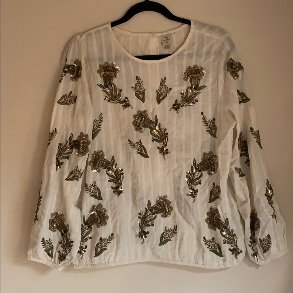 Anthropologie See, Worn, Kept Blouse